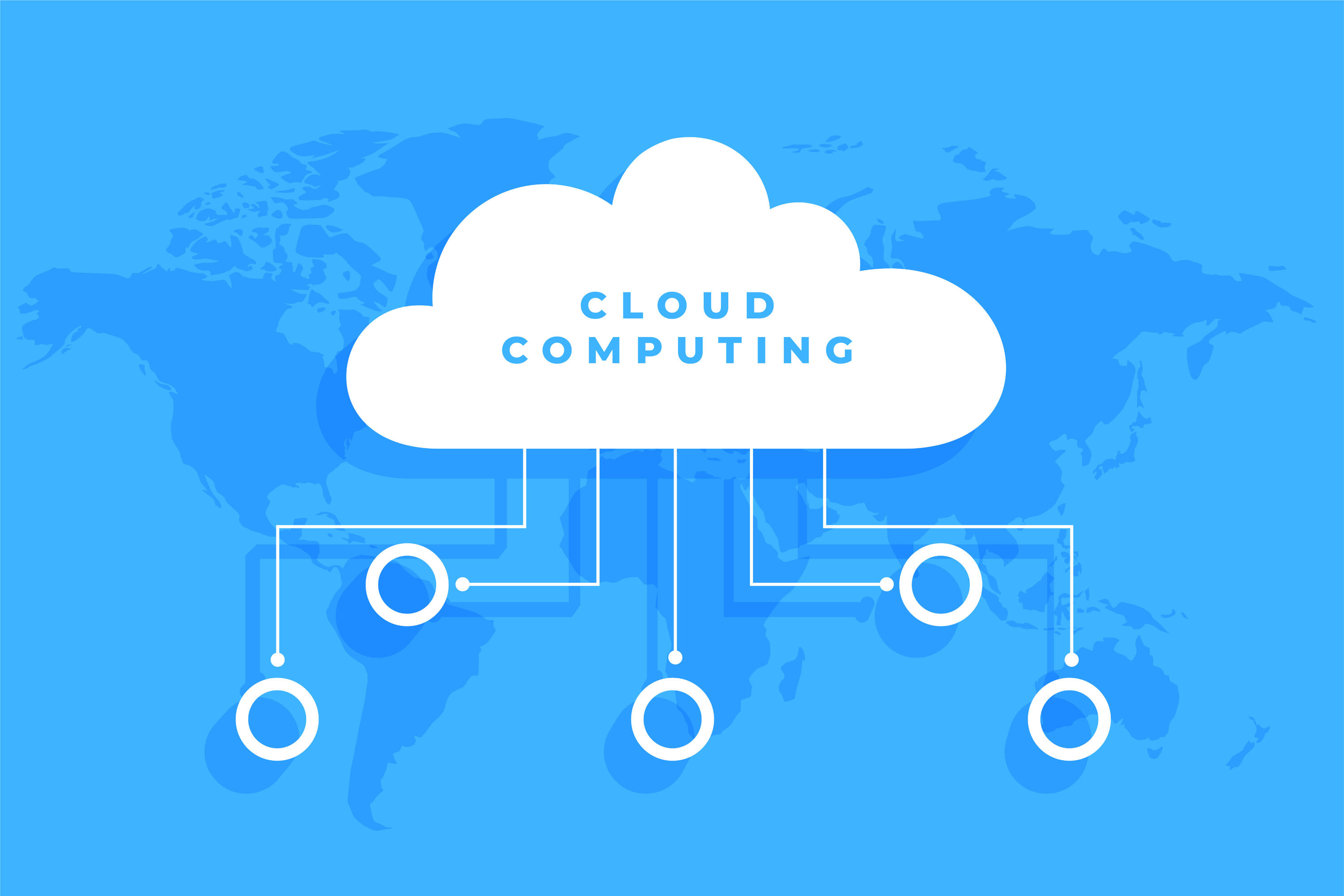 Servizi Cloud Computing Immagine di starline su Magnific